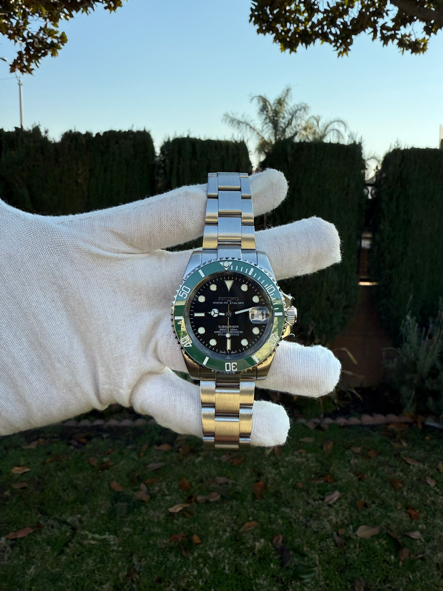 430881cf-29dc-432b-84ef-e345de6fd8d6 Seiko Mod Submariner "Starbucks"