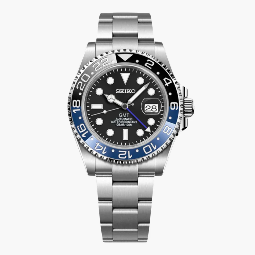 IMG_0500 Seiko Mod GMT Master II "Batman"