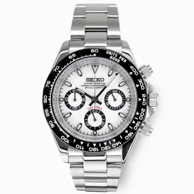IMG_0729 Seiko Mod Daytona “Panda"