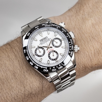 IMG_0730 Seiko Mod Daytona “Panda"
