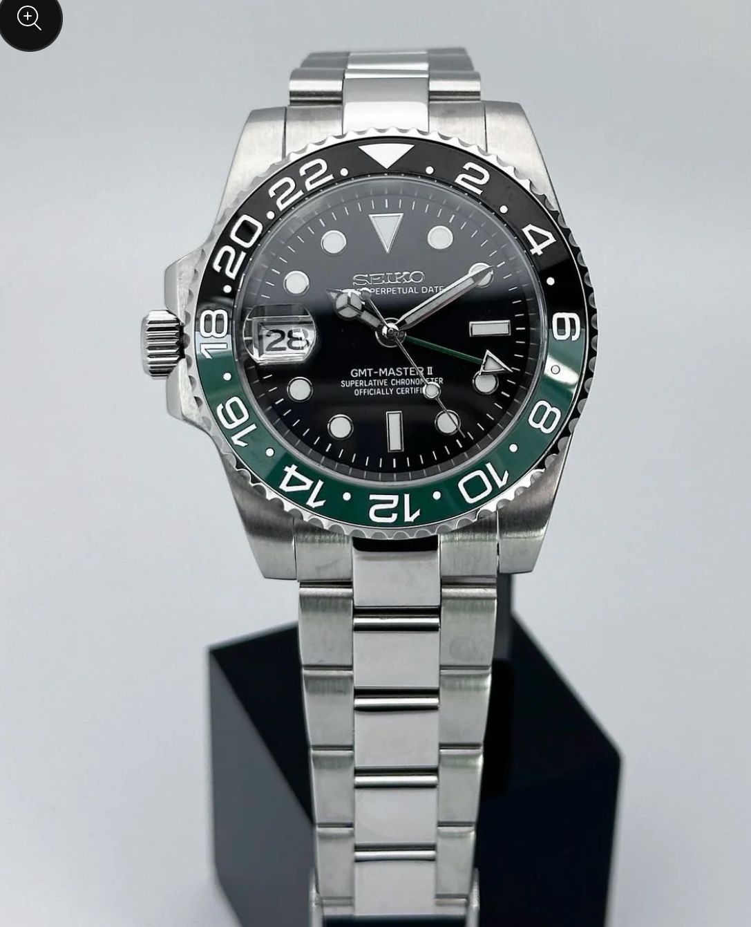 Screenshot Seiko Mod GMT Master II "Sprite" Lefty