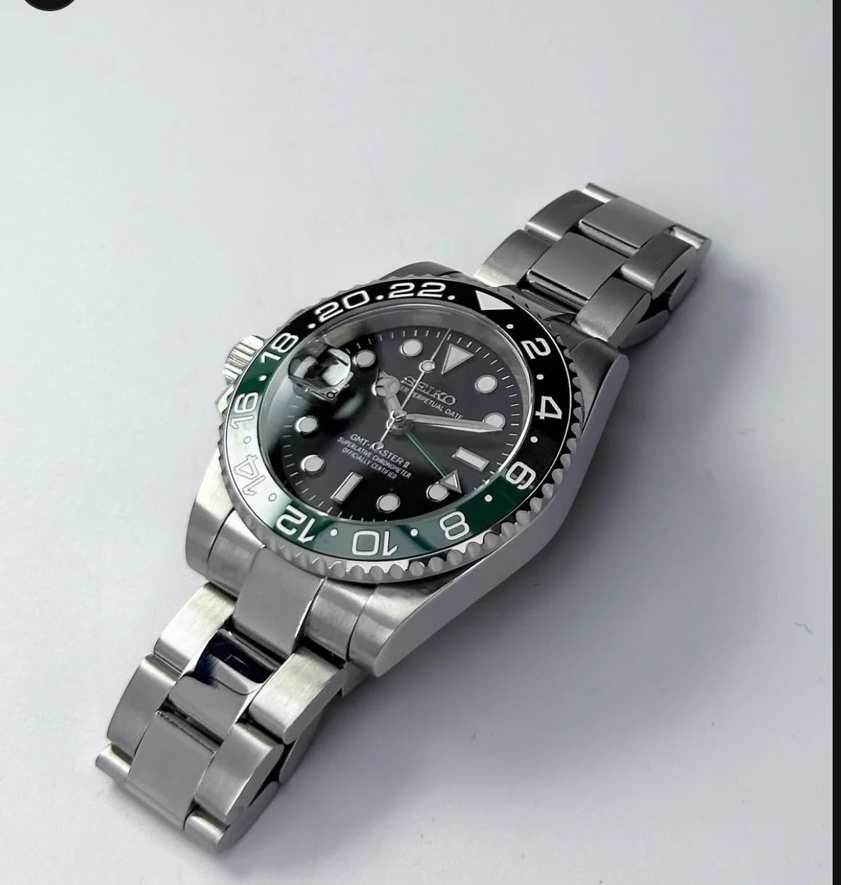 Screenshot Seiko Mod GMT Master II "Sprite" Lefty