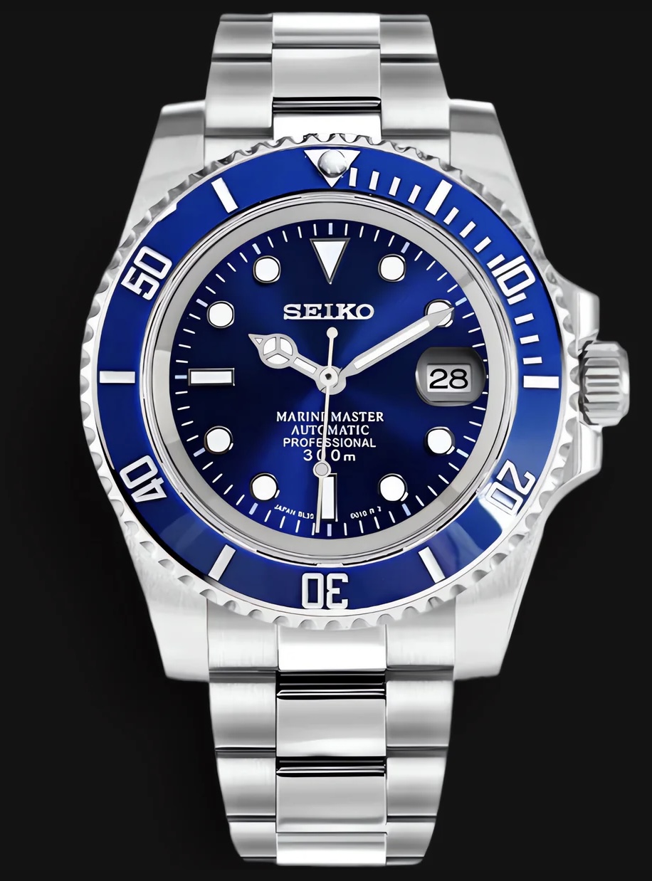 Screenshot Seiko Mod Submariner "Blue"
