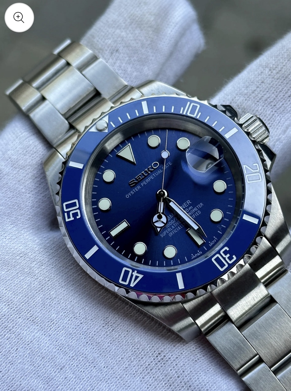 Screenshot Seiko Mod Submariner "Blue"